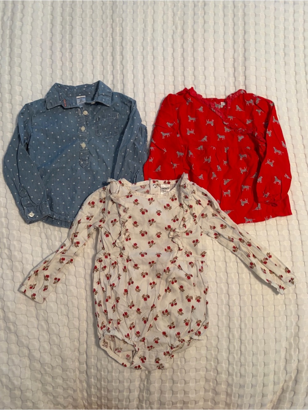 Carter's Long-sleeve Bundle - Girls